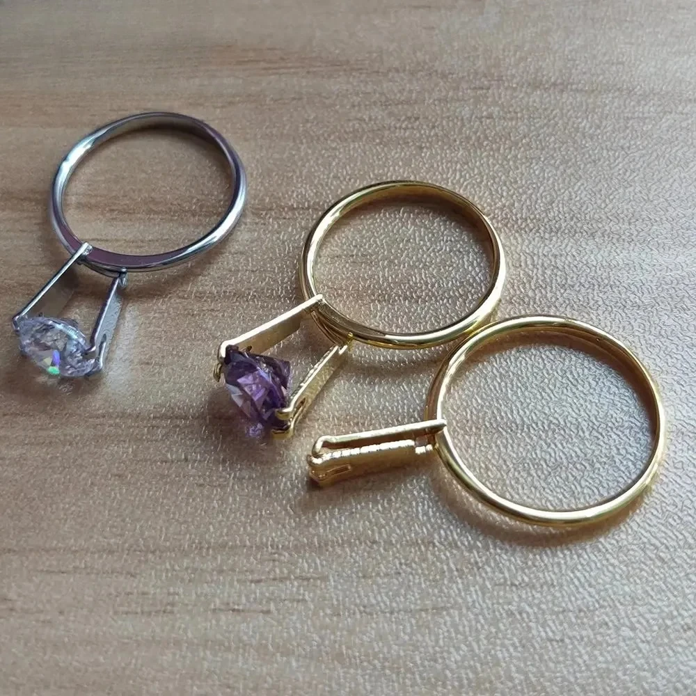 Jewelry Making At Home - Pinset Batu Permata Empat Cakar yang