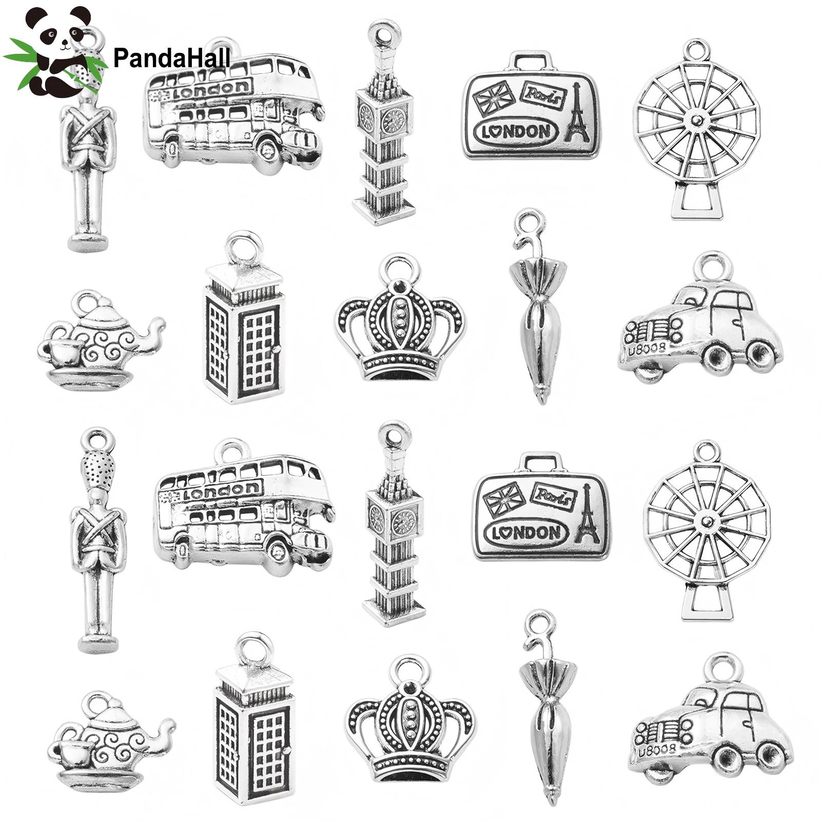 Jewelry Making London - PandaHall 100Pcs 10 Model Tema London