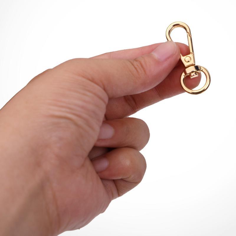 Lobster Clasp Silver - 2 Buah Pengait Lobster Putar Warna