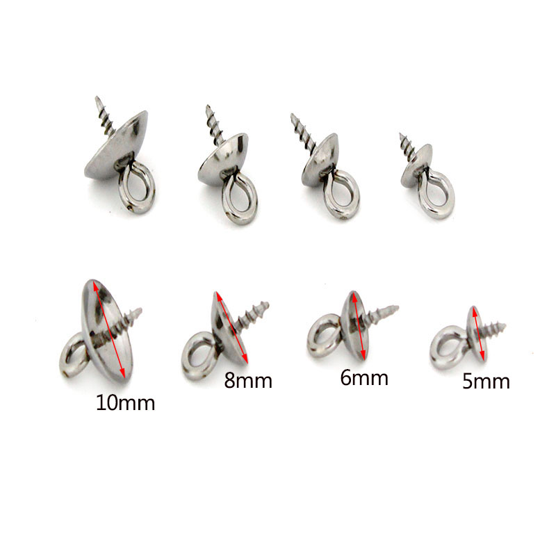 20Pcs Pengait Baja Anti Karat, - Jewelry Making Drill ulasan dan harga