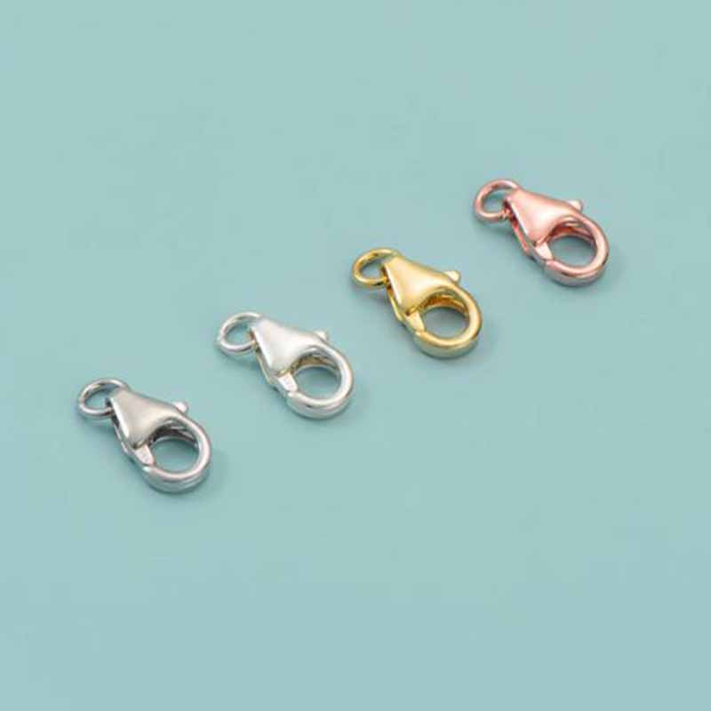 2 pcs Gesper Lobster Asli Pera - Lobster Clasp Silver ulasan dan harga