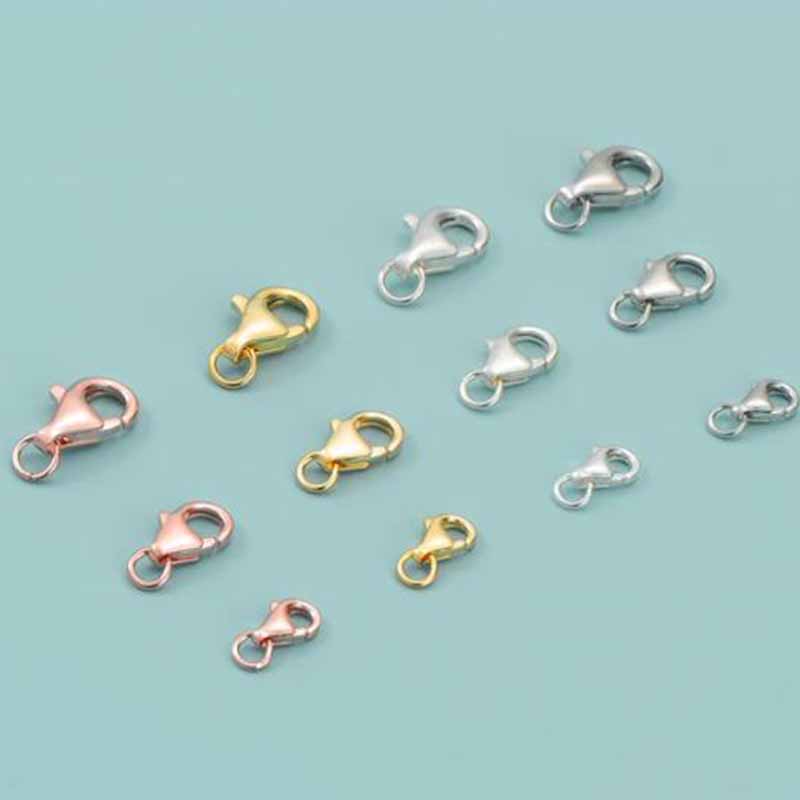 2 pcs Gesper Lobster Asli Pera - Lobster Clasp Silver ulasan dan harga
