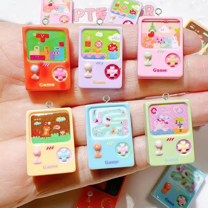10 buah Hiasan Resin berbentuk - Jewelry Making Machines ulasan dan harga