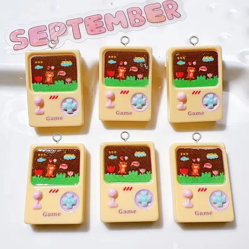 10 buah Hiasan Resin berbentuk - Jewelry Making Machines ulasan dan harga