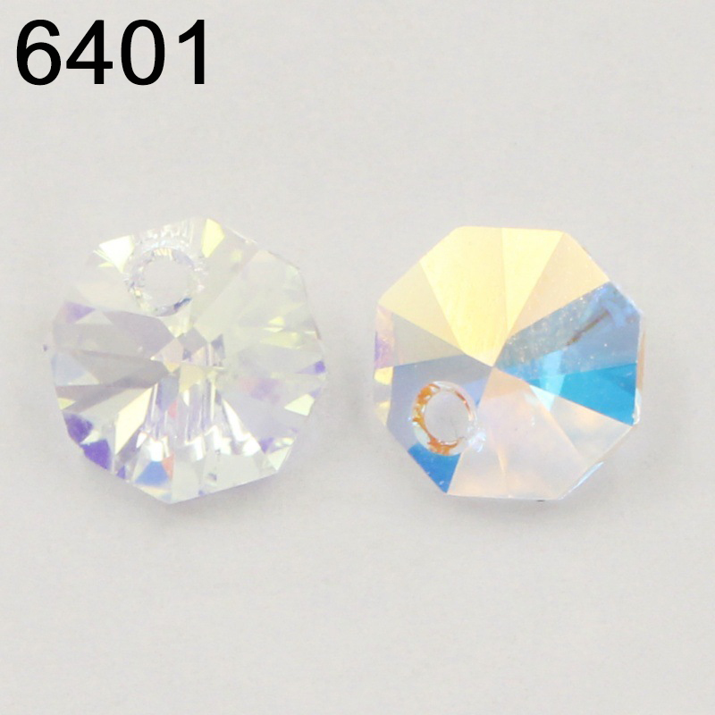6401 liontin kristal oktagon d - Jewelry Making At Home ulasan dan harga