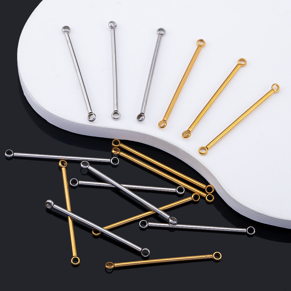 10 Buah Batang Penghubung Cinc - Jewelry Making Drill ulasan dan harga