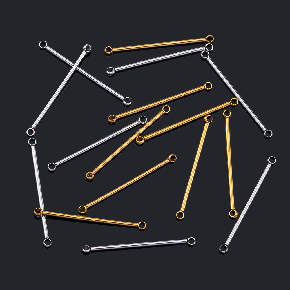 10 Buah Batang Penghubung Cinc - Jewelry Making Drill ulasan dan harga
