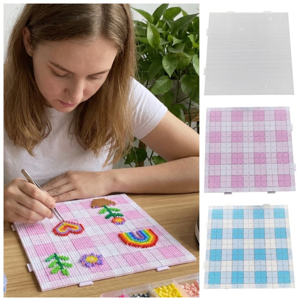 Papan Manik-manik Fuse Beads 7 - Jewelry Making Board ulasan dan harga