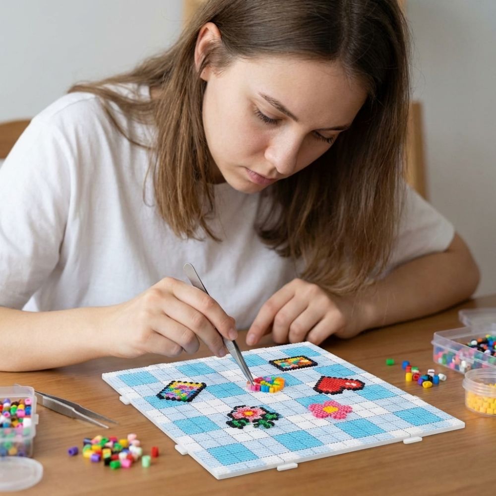 Papan Manik-manik Fuse Beads 7 - Jewelry Making Board ulasan dan harga