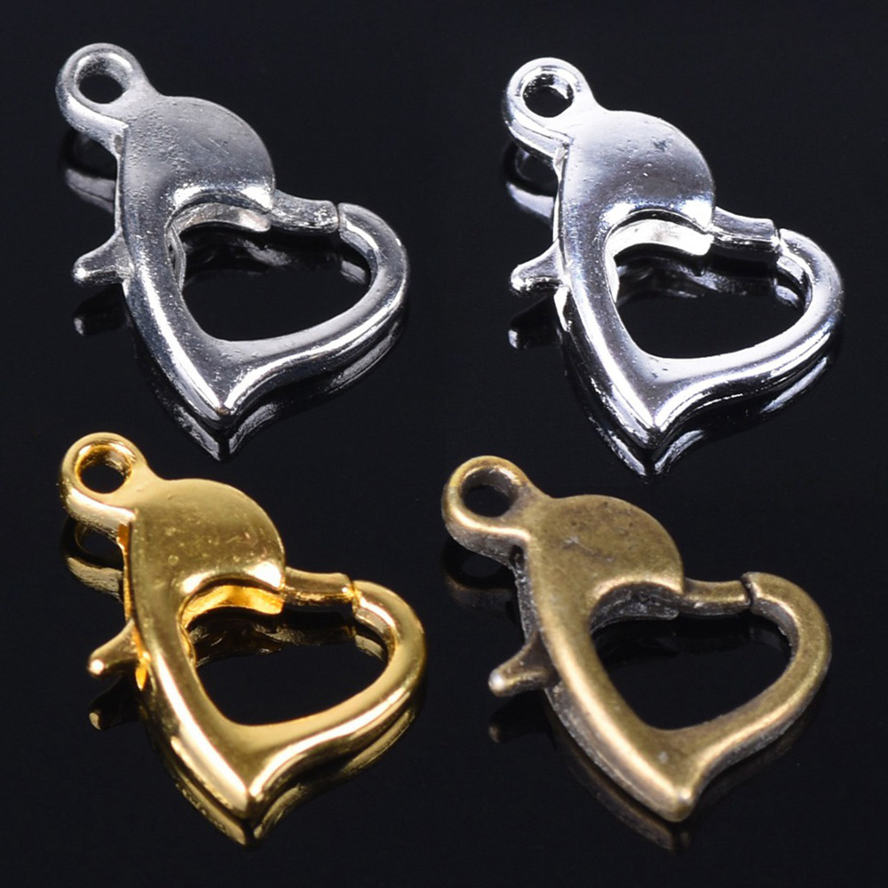 30 Buah 12X8Mm Emas/Perak/Peru - Lobster Clasp Silver ulasan dan harga